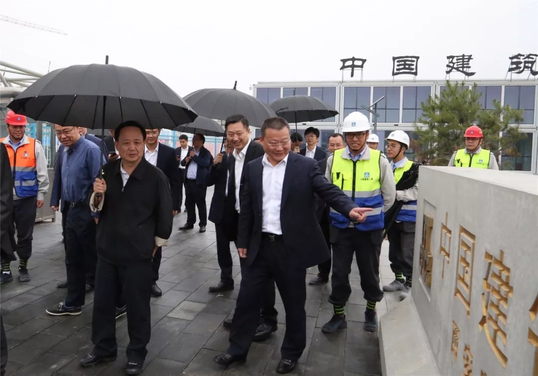 过程中,段辉乐还就项目建设进度,管理亮点等情况向